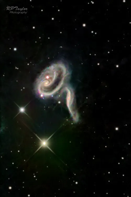 Arp 273 - Interacting Galaxies
