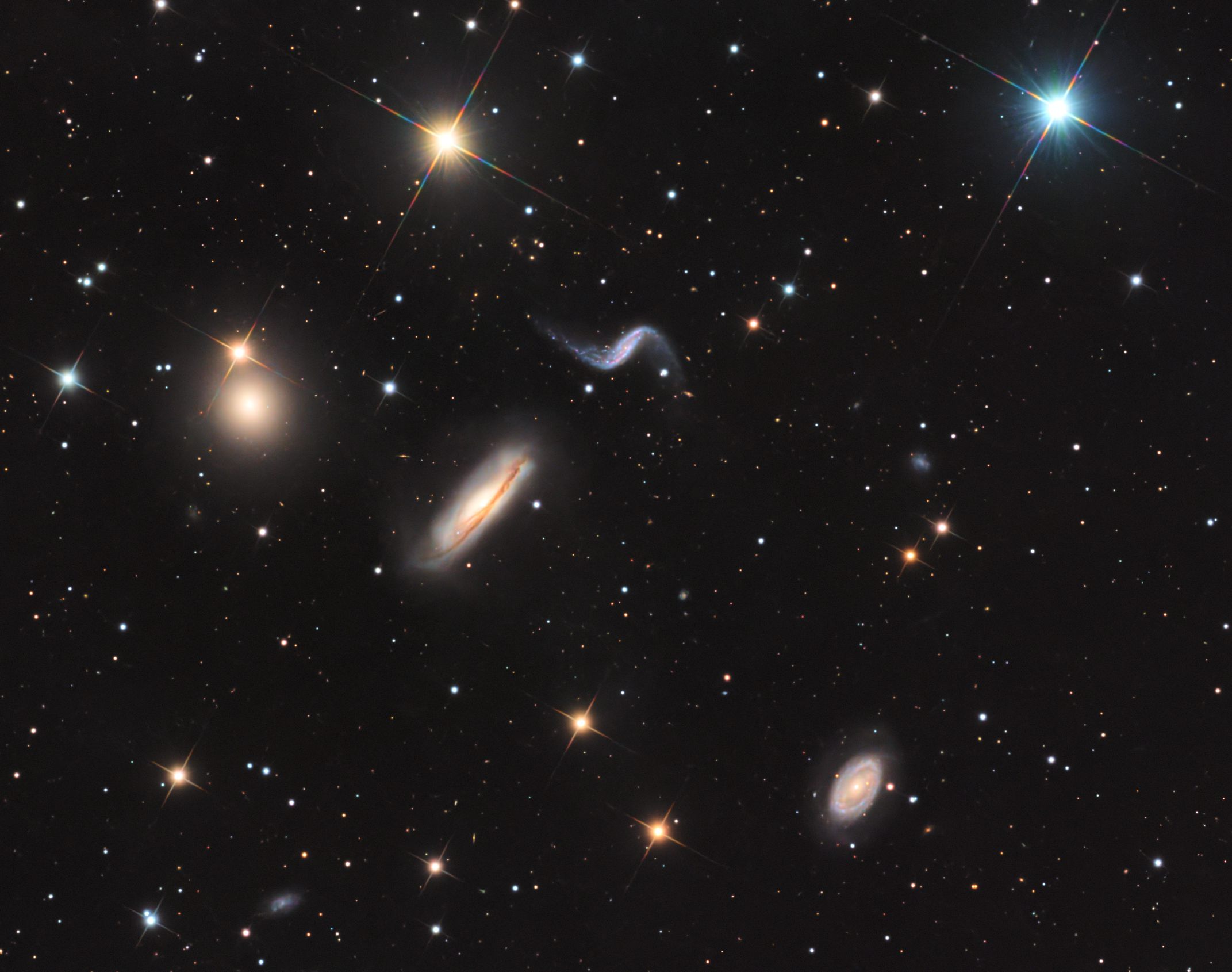 NGC 3190 - LRGB
